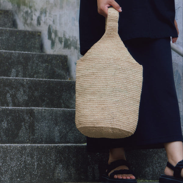 ラフィアかぎ編みバッグ – JINNAN HOUSE