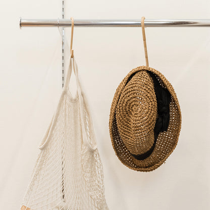 ラタン S字ロングフック 4本セット