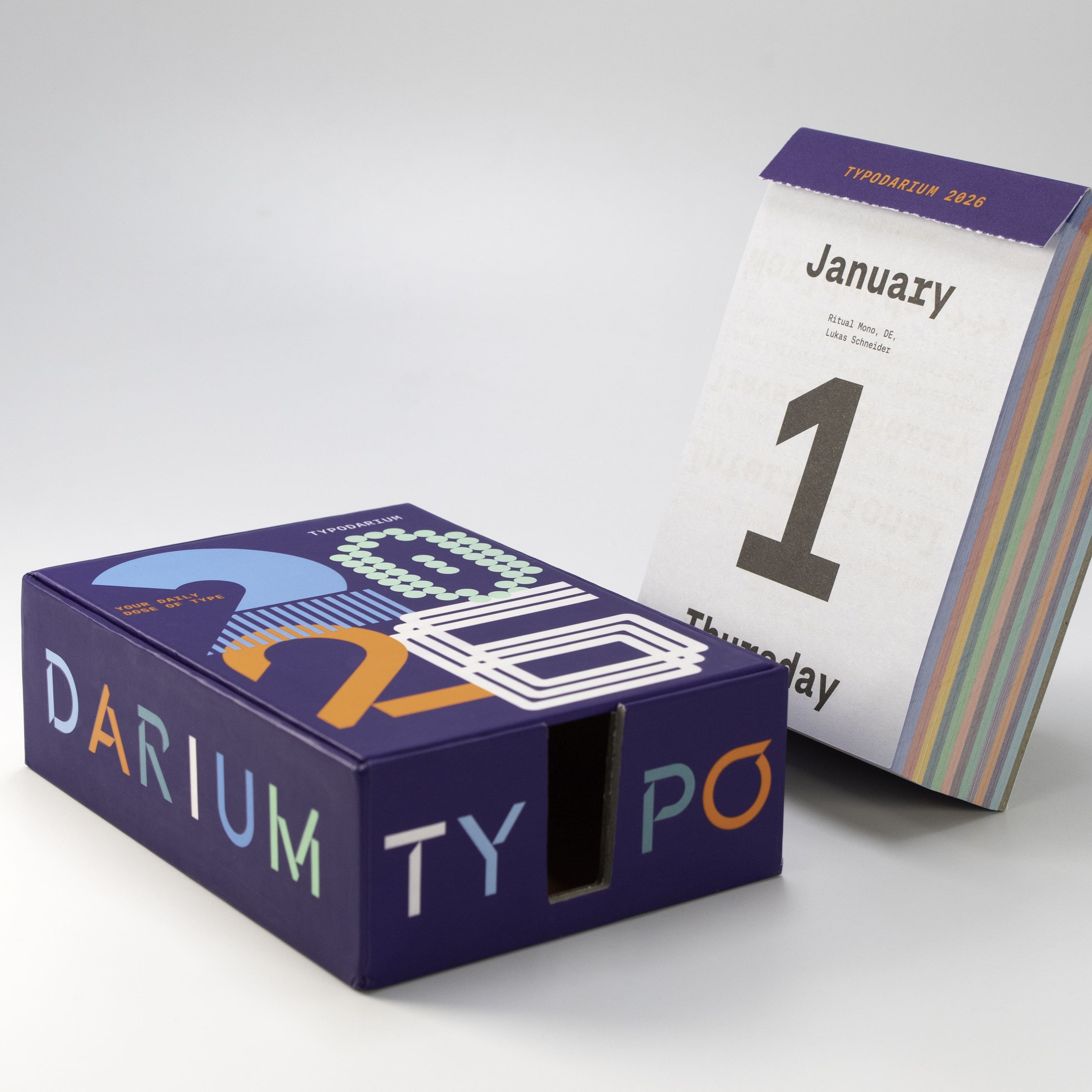 Typodarium 2026｜カレンダー