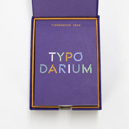 Typodarium 2026｜カレンダー