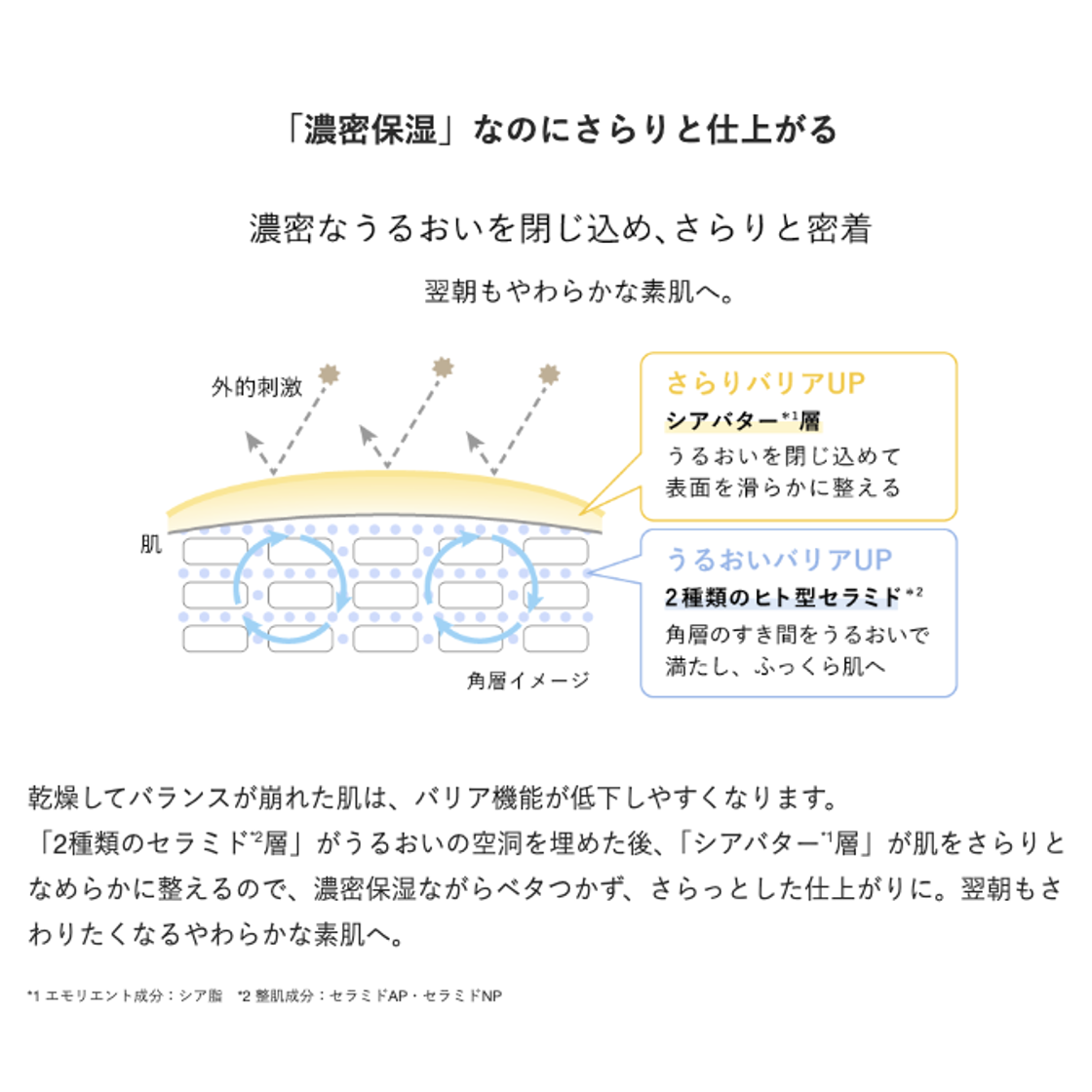 NEcCO リッチエマルジョン（クリーム状乳液）