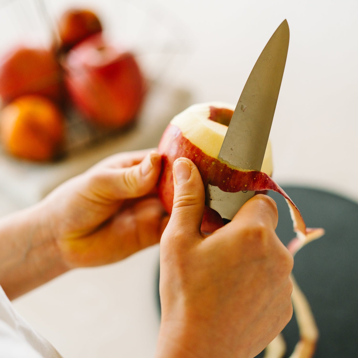 まっすぐな包丁｜ペティナイフ