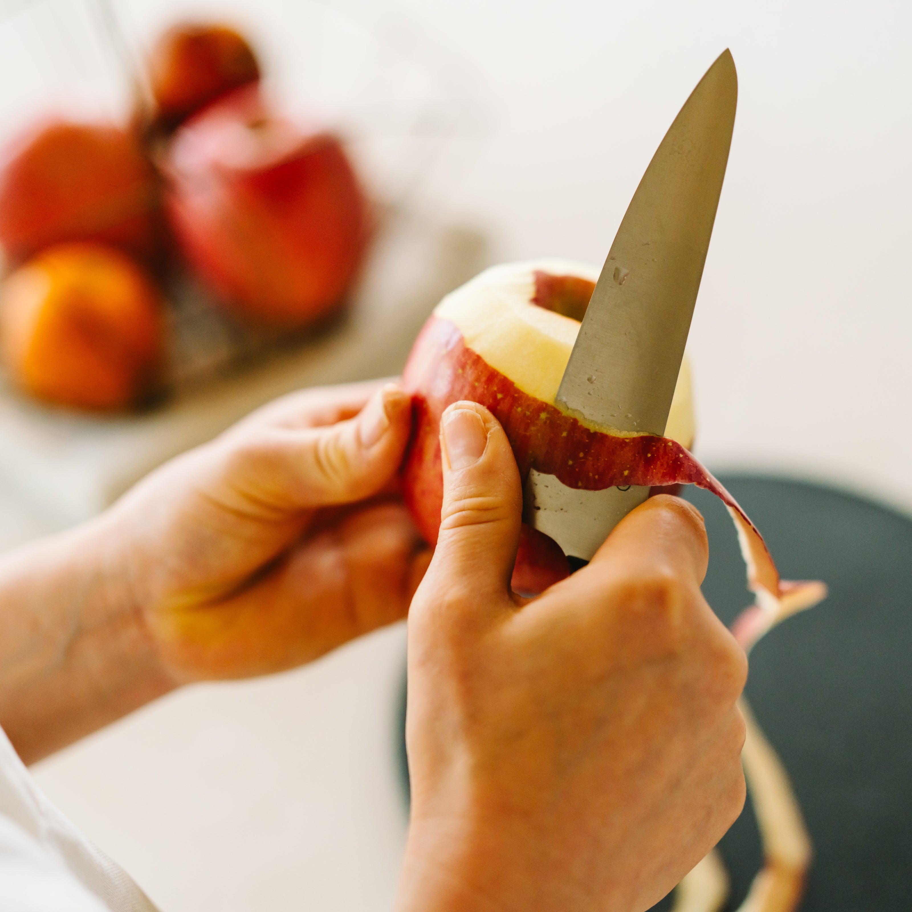 まっすぐな包丁｜ペティナイフ