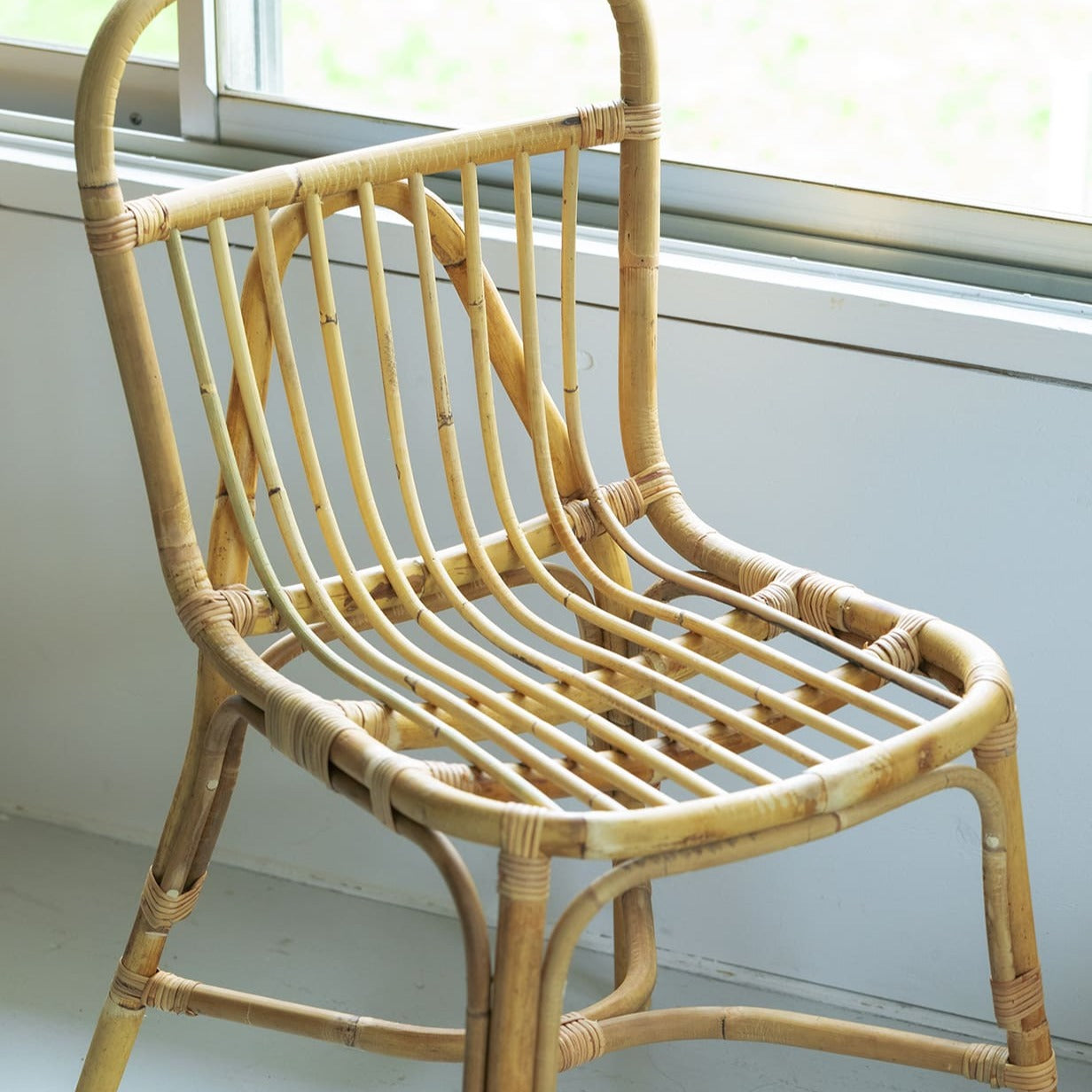 ラタン ダイニングチェア