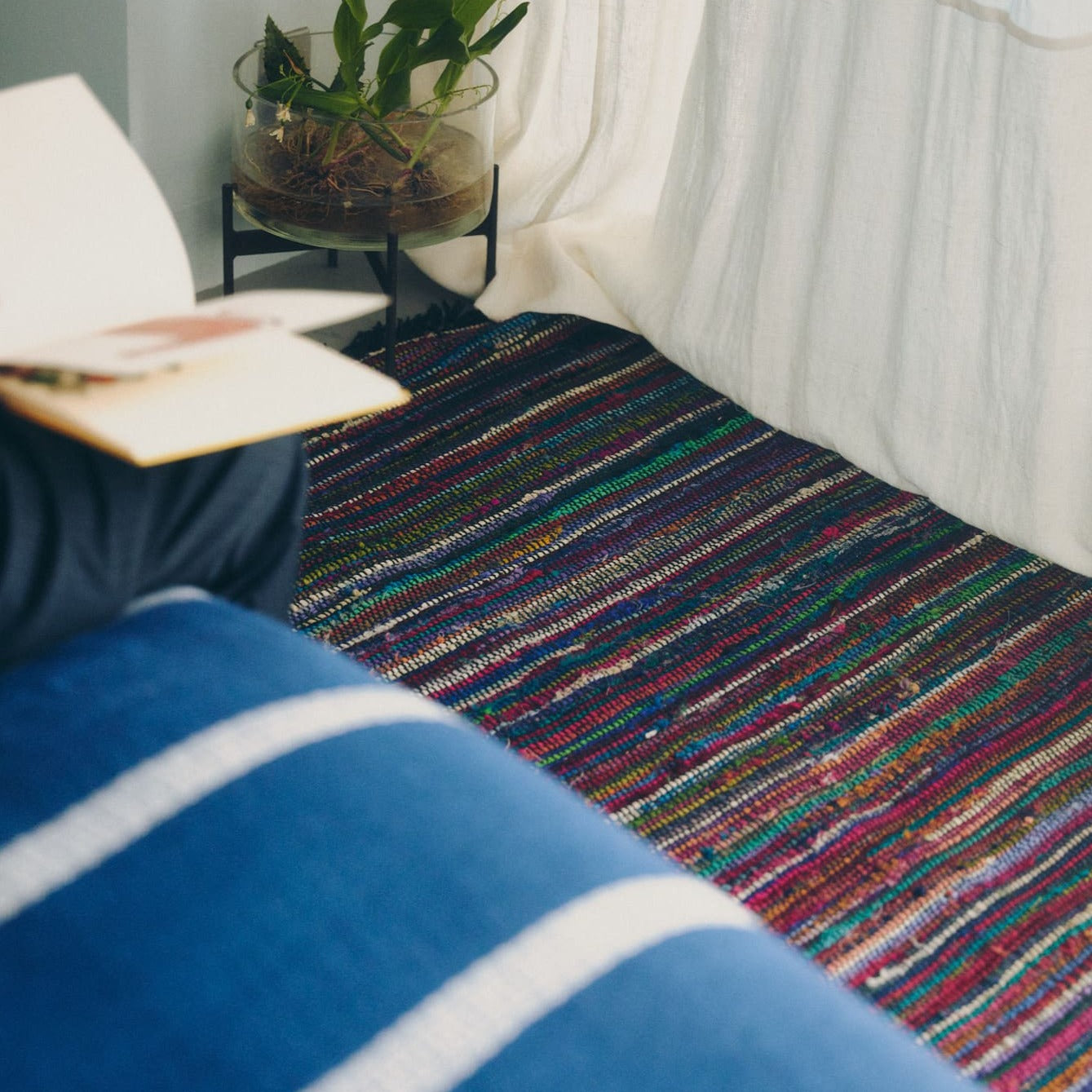 COTTON SILK MIX RUG – JINNAN HOUSE