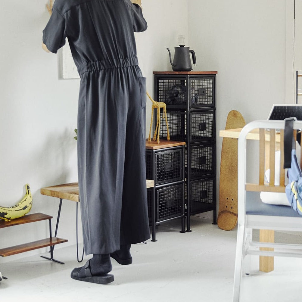 無骨でかっこいいスチールチェスト