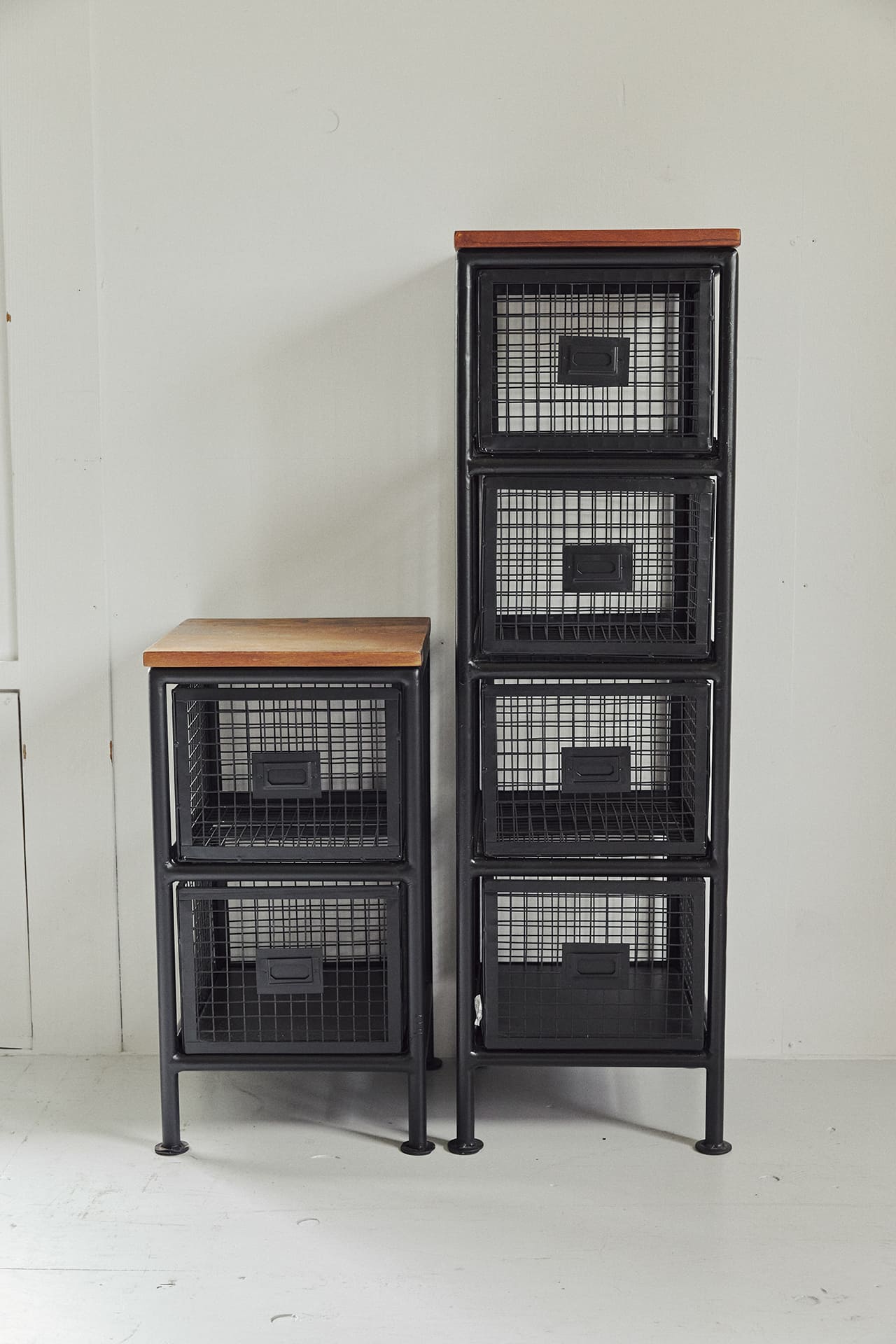 無骨でかっこいいスチールチェスト