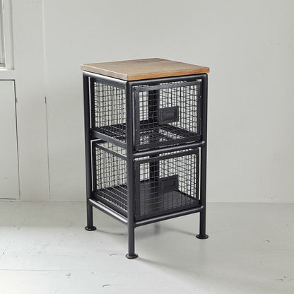 無骨でかっこいいスチールチェスト