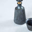 【受付終了】ゆっくり語らえる酒器セット ?decanter sake cup and bottle -黒煌-