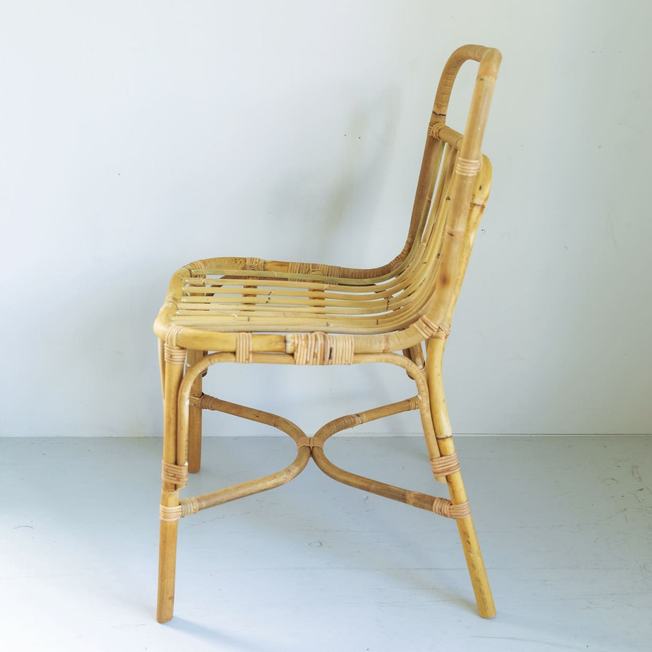 ラタン ダイニングチェア