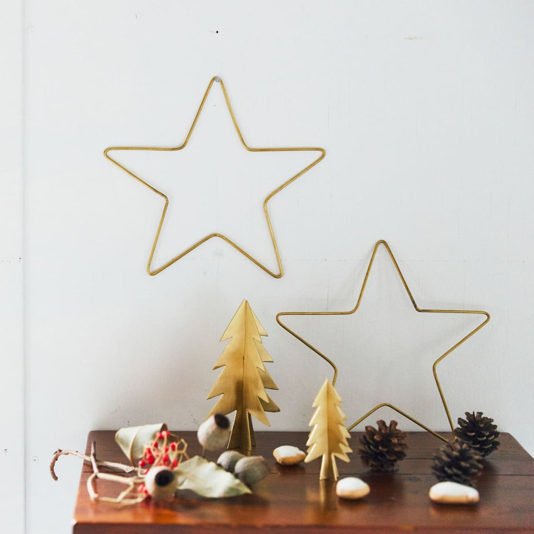 ブラスワイヤースター