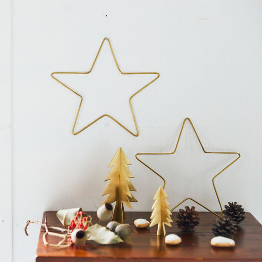 ブラスワイヤースター