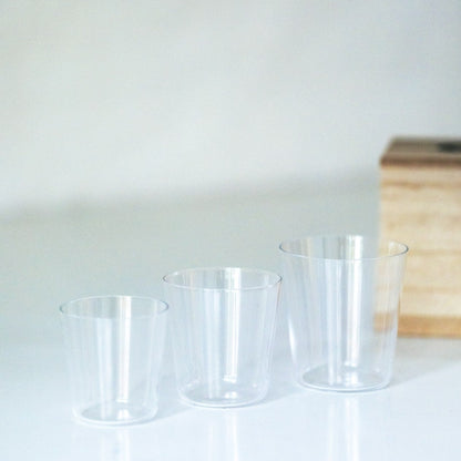 入れ子グラス三組セット