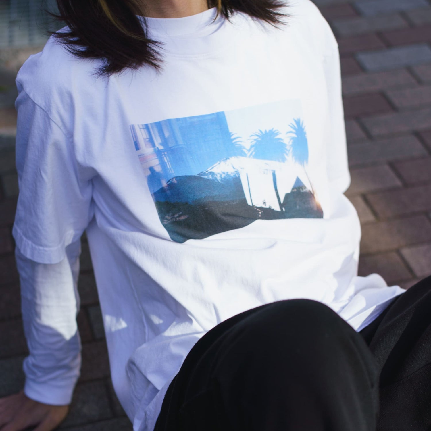 BYSAKUU 03 EXCHANGE T-SHIRT artwork by Taro Hirano and JAI TANJU