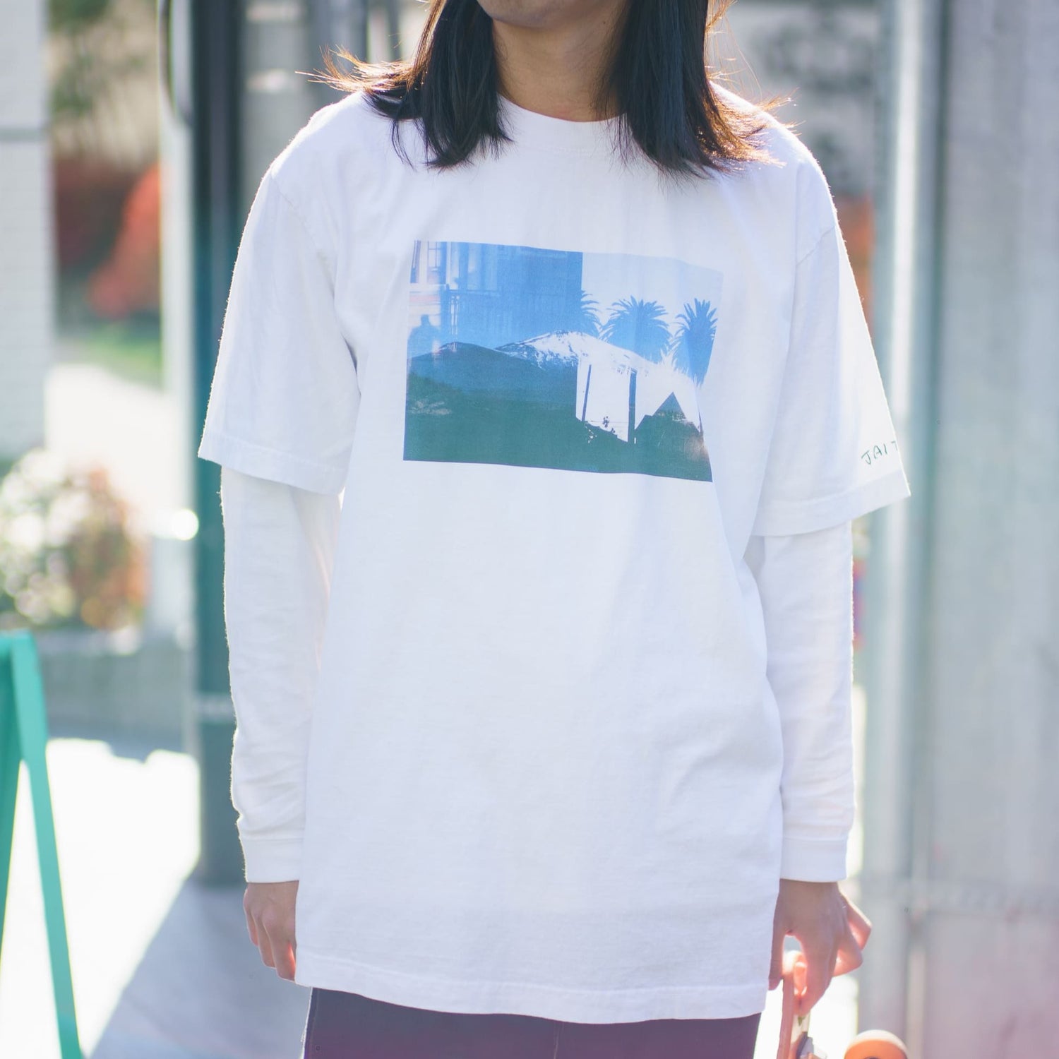 BYSAKUU 03 EXCHANGE T-SHIRT artwork by Taro Hirano and JAI TANJU