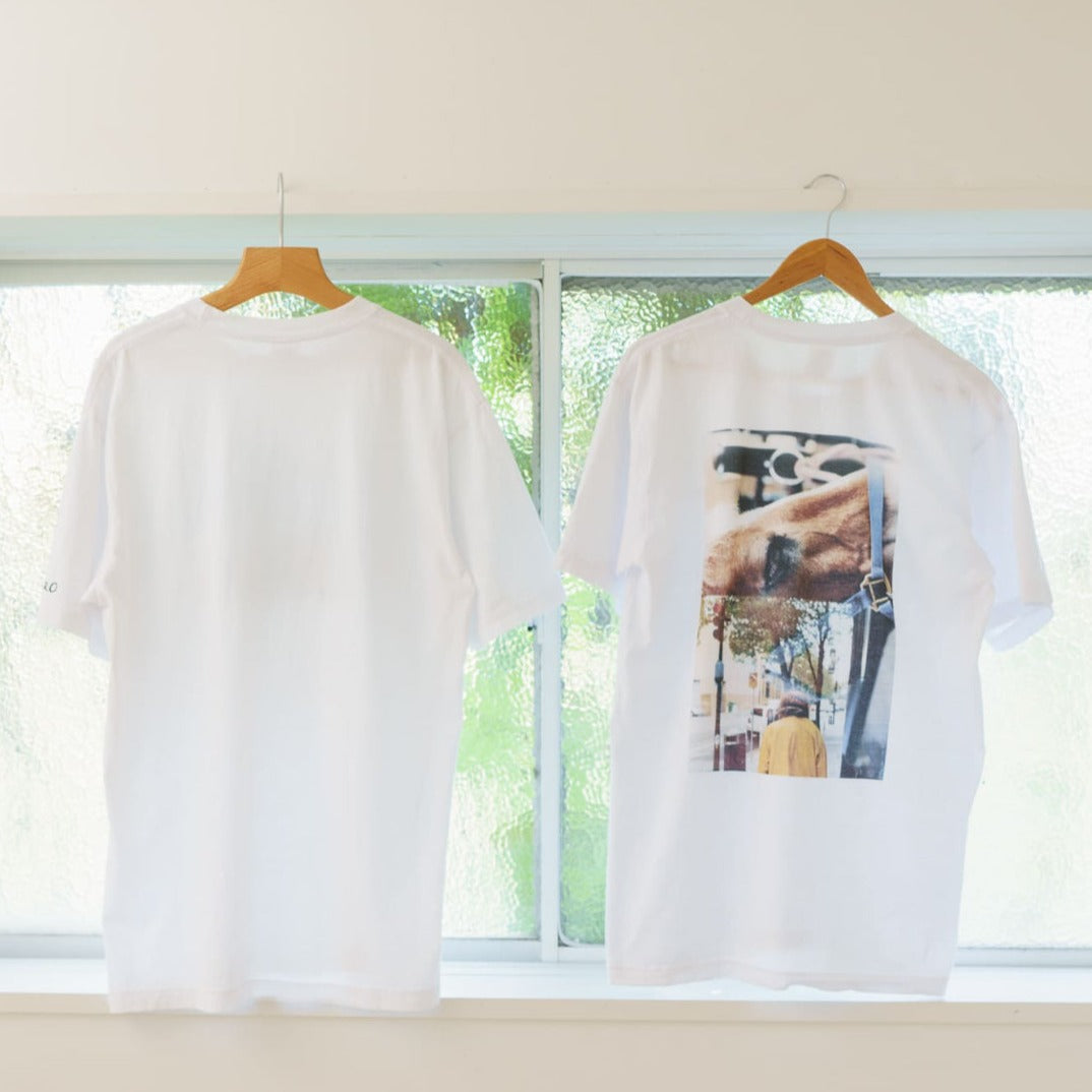 BYSAKUU 03 EXCHANGE T-SHIRT artwork by Taro Hirano and JAI TANJU